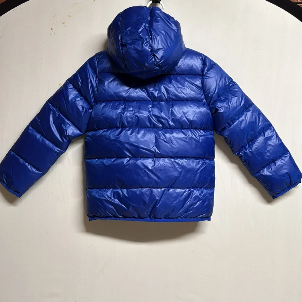 Gymboree Blue Quilted‎ Puffer Jacket Size 8